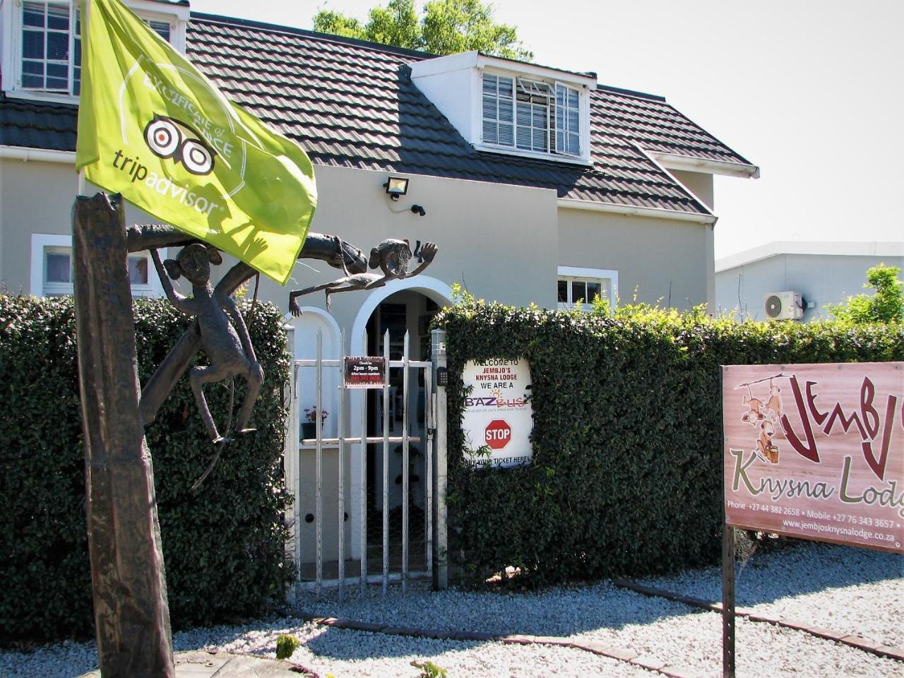 Jembjo'S Knysna Lodge & Backpackers Buitenkant foto